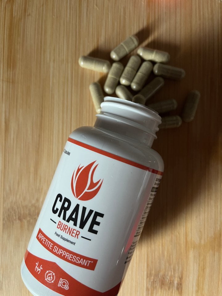 Crave Burner 16 a bottle of pills