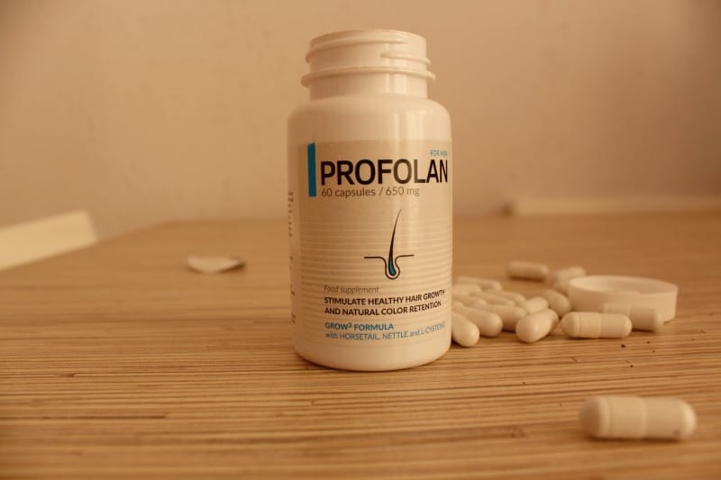 Profolan 13 a bottle of pills.