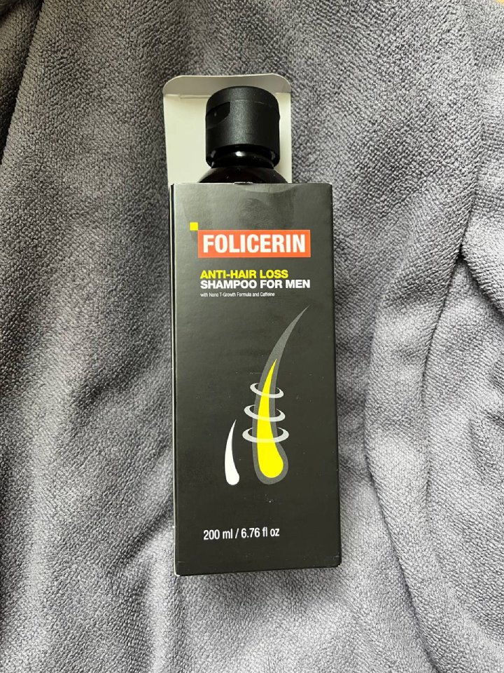 a bottle of shampoo