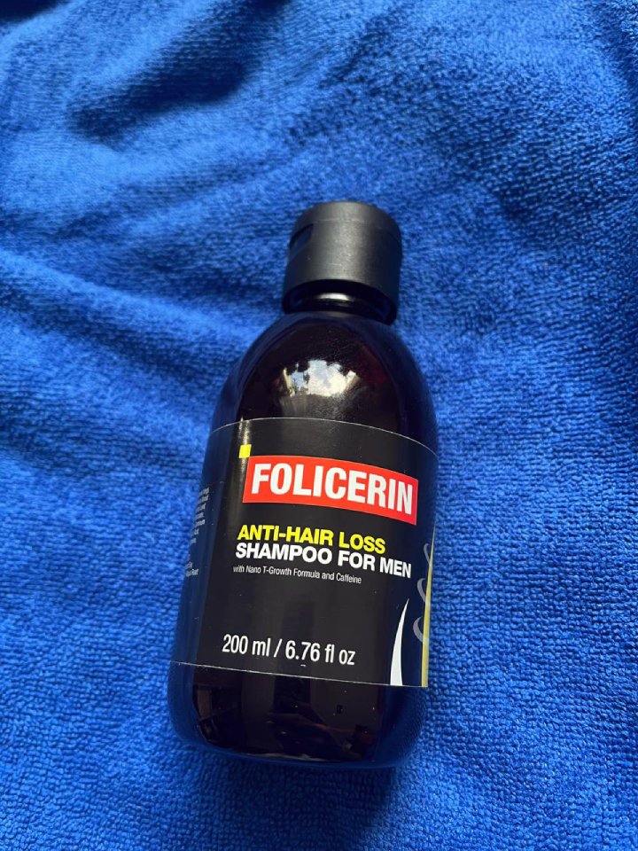a bottle of shampoo