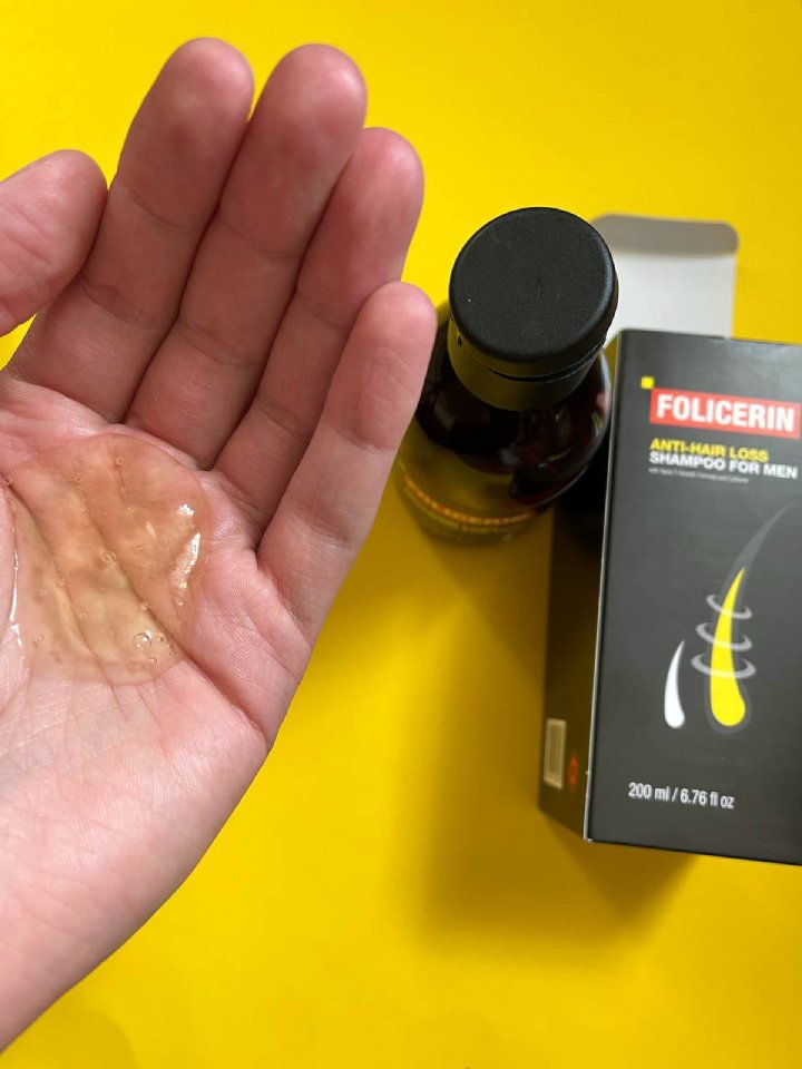 a bottle of shampoo