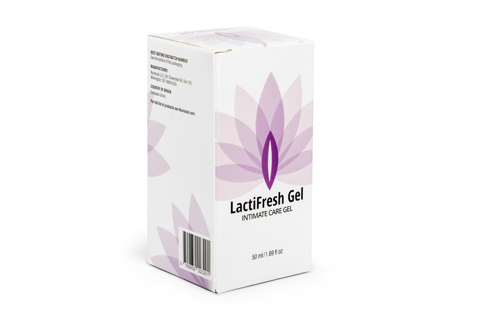 Intimate Care For Woman 2 Image of the Lactifresh gel box