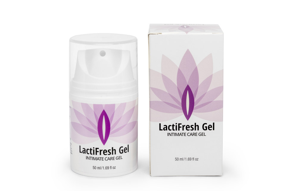 Intimate Care For Woman 6 Image of the Lactifresh gel box and container