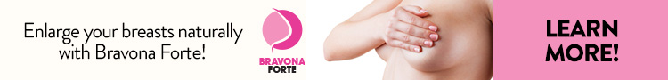 Women's Health 2 image of a woman with her torso naked, covering her breast with her hand