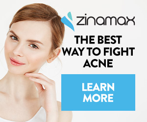 Beauty & Personal Care 1 image of a beautiful woman with a sky blue background and black and white letters